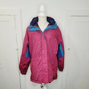 Vintage Columbia Long's Peak 3-In-1 Women's Winter Coat Jacket M